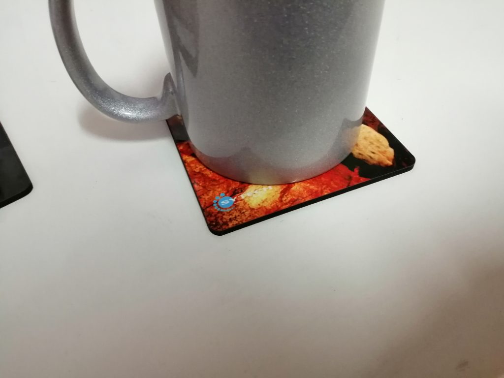 Cup with coaster